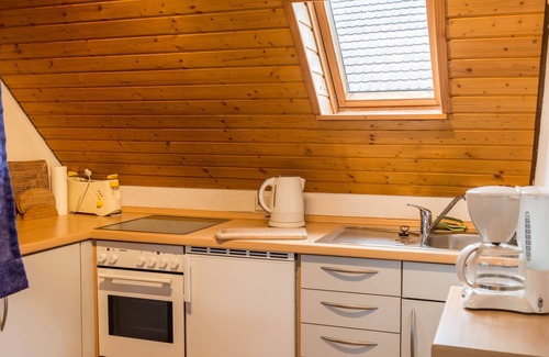 Ueberlingen Apartamento | Apartamento 'Studiowohnung Haus 18' con balcón y Wi-Fi