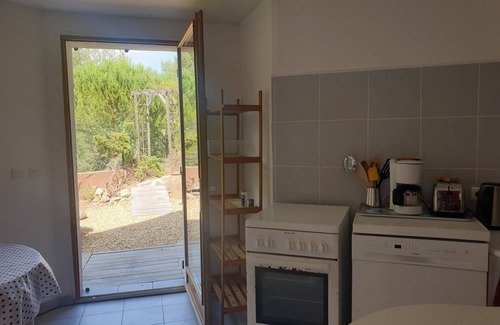 Le Pradet Apartamento | Apartamento T3 le Pradet en villa en el borde de una colina cerca del mar