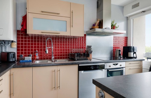 Le Bouscat Apartamento | Apartamento 'T4 Avec Tennis' con jardín compartido, Wi-Fi y aire acondicionado