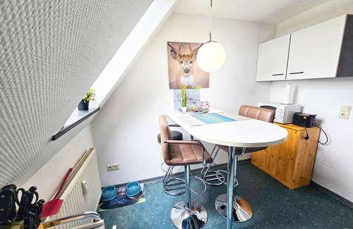 Berlar Apartamento | Apartamento Talblick con balcón, chimenea, wifi, vistas estupendas y jardín comunitario & casa de jardín