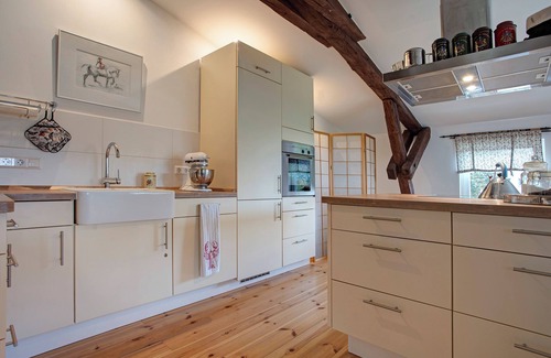 Groß Wokern Apartamento | Apartamento "Taubenkobel" con jardín privado y Wi-Fi