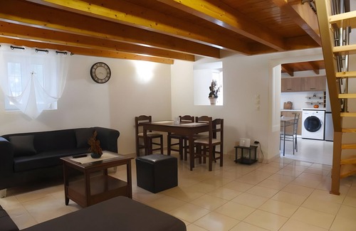 Skala Apartamento | Apartamento 'The Country House' con vistas al mar, Wi-Fi y aire acondicionado