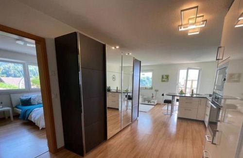 Aeschlen ob Gunten Apartamento | Apartamento Traumhafte Ferienwohnung en Aeschlen ob Gunten - 4 personas, 1 dormitorios