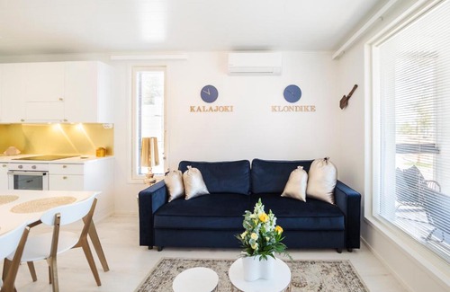 Kalajoki Apartamento | Apartment Tuomenkartano C4 iso huoneisto saunalla Kalajoki