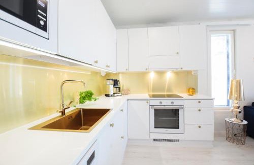 Kalajoki Apartamento | Apartment Tuomenkartano C4 iso huoneisto saunalla Kalajoki