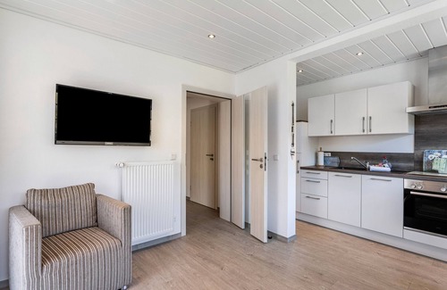 Ortsmitte Apartamento | Apartamento 'Typ 3' con jardín compartido, balcón y Wi-Fi