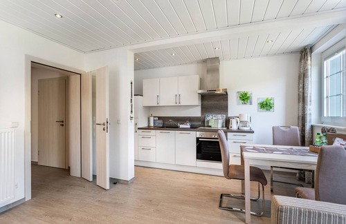 Ortsmitte Apartamento | Apartamento 'Typ 3' con jardín compartido, balcón y Wi-Fi