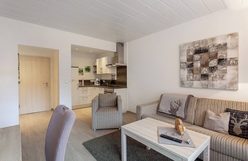 Ortsmitte Apartamento | Apartamento 'Typ 4' con jardín compartido, balcón y Wi-Fi