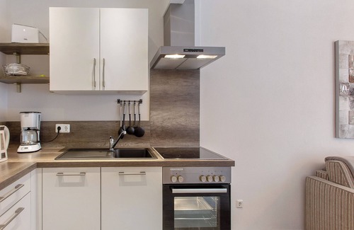 Ortsmitte Apartamento | Apartamento 'Typ 4' con jardín compartido, balcón y Wi-Fi