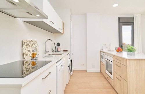 Los Llanos Apartamento | Apartamento 'Un Sueño Hecho Realidad En Torrox' con vistas al mar, Wi-Fi y aire acondicionado.