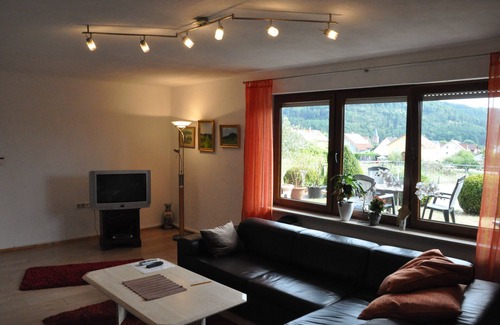 Fischbach bei Dahn Apartamento | Vista del apartamento en Wasgau