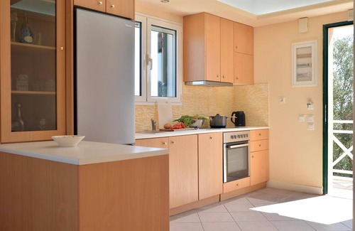 Agios Dimitrios Apartamento | Apartamento 'Villa Reverenza' con vistas al mar, Wi-Fi y aire acondicionado