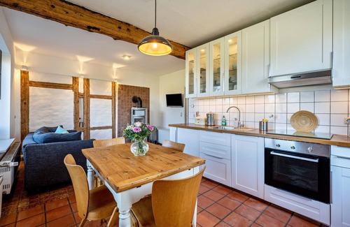 Groemitz Apartamento | Apartamento "Voßberg Großes Ferienhaus" con terraza compartida y Wi-Fi