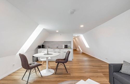 Limburg an der Lahn Apartamento | Apartamento 'Werner-Senger-Haus Oben' con terraza compartida y Wi-Fi