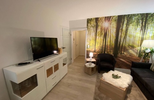 Brilon Apartamento | Apartment Waldläufer, 50 sqm, 1 bedroom, 1 living room, balcony