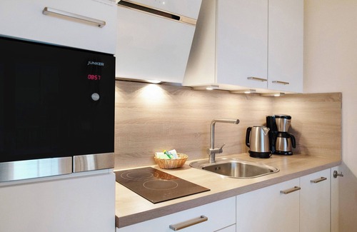 Boergerende-Rethwisch Apartamento | Apartamento 'Waterkant 180 Grad' con vistas al mar, terraza privada y Wi-Fi