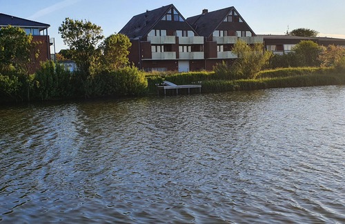 Norderhafen Apartamento | Apartamento 'Watt'n Utsicht' con vistas al mar, balcón y Wi-Fi