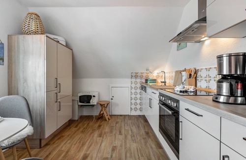 Toenning Apartamento | Apartamento 'Wattlöwe Tönning' con terraza privada, jardín privado y Wi-Fi