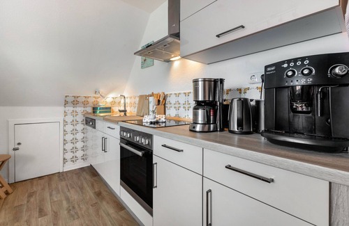 Toenning Apartamento | Apartamento 'Wattlöwe Tönning' con terraza privada, jardín privado y Wi-Fi