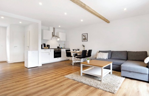 Gronau Apartamento | Apartamento 'Weiden' con balcón y Wi-Fi