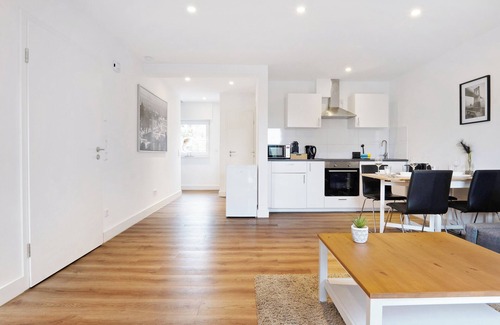Gronau Apartamento | Apartamento 'Weiden' con balcón y Wi-Fi