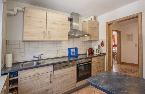 Lautenbach Apartamento | Apartamento 'Williamsblick' con terraza compartida y Wi-Fi