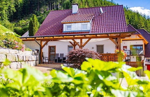 Lautenbach Apartamento | Apartamento 'Williamsblick' con terraza compartida y Wi-Fi