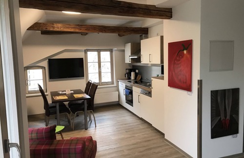 Altstadt Apartamento | Apartamento con 2 dormitorios y terraza en el casco antiguo de Görlitz.