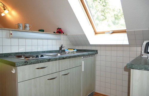 Dargen Apartamento | Apartment with balcony - Schwalbenhof Görke, quiet location, balcony or terrace
