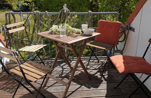 Kaegsdorf Apartamento | Apartamento con vistas al mar Báltico y balcón orientado al sur.