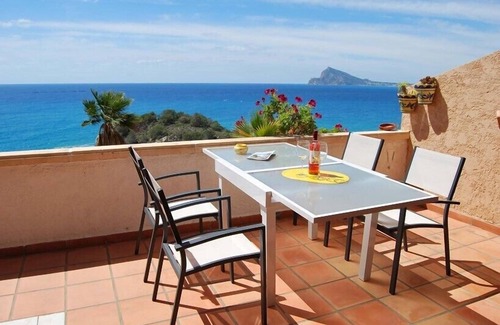 Pueblo Mascarat Apartamento | Apartamento con piscina comunitaria en Altea, en la Costa Blanca, España para 4 personas