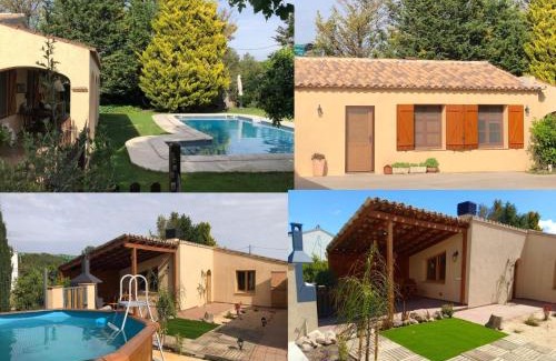 San Martin Sarroca Apartamento | Apartment with private pool and garden
