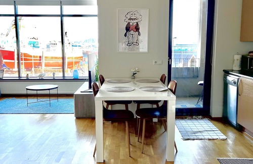 Vesturbær Apartamento | Apartamento con vista al mar, en el centro de Reykjavik