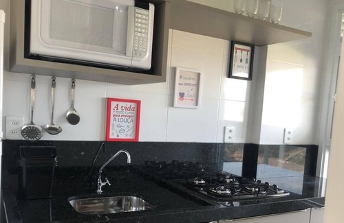 Capoeiras Apartamento | Apartamento con piscina y vista al mar # 4