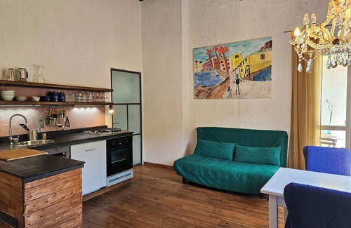 Dolcedo Apartamento | Apartamento en el olivar - con piscina y sauna bio