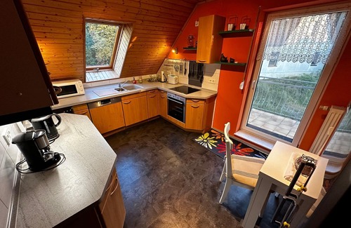 Demmin Apartamento | Apartamento con balcón sur en la hermosa Peene - Apartamento con balcón sur