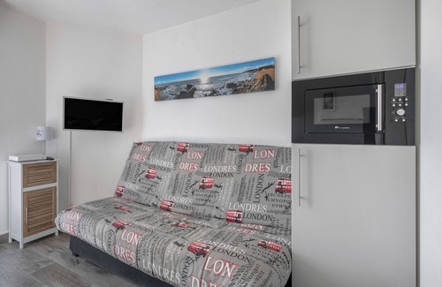 Saint-Marc-sur-Mer Apartamento | Apartamento con terraza y vista al mar - a 30m de la playa