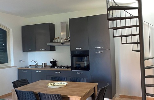 Eastern Sicily Apartamento | Apartment with terrace overlooking crystal clear sea. Parking space. Pets allowed