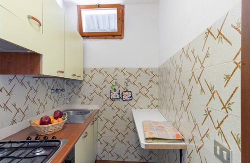 Campo nell'Elba Apartamento | Acogedor apartamento con Wi-Fi y terraza con vista al mar; Se admiten mascotas