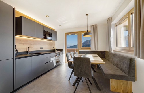 Ultimo Apartamento | Apartamento 'Zeitvertreibr' con vistas a la montaña, jardín compartido y Wi-Fi