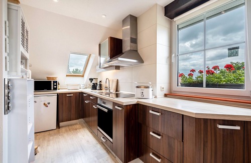 Hosterwitz Apartamento | Apartamento 'Zur Alten Säge' con terraza compartida, Wi-Fi y aire acondicionado