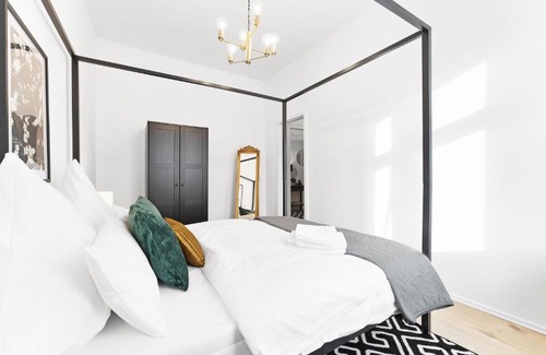 Cottbus Apartamento | Apartments direkt am STAATSTHEATER,modern,zentral,ruhig,2 Zimmer,Netflix,Privatparkplatz auf dem Hof