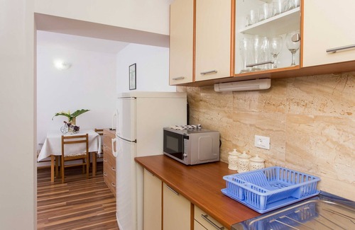 Mlini Apartamento | Apartments Djurkovic - One-Bedroom Apartment with Shared Terrace and Sea View