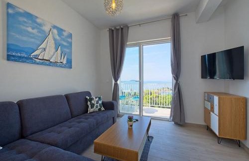 Brasina Apartamento | Apartments Grljevi - One Bedroom Apartment with Balcony and Sea View A4