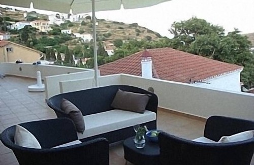 Steniai Apartamento | Apartamentos en Stenies, Andros, Islas Cícladas, Grecia con vistas panorámicas