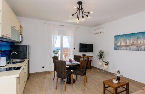 Brasina Apartamento | Apartments Knego - Comfort One Bedroom Apartment with Balcony and Sea View