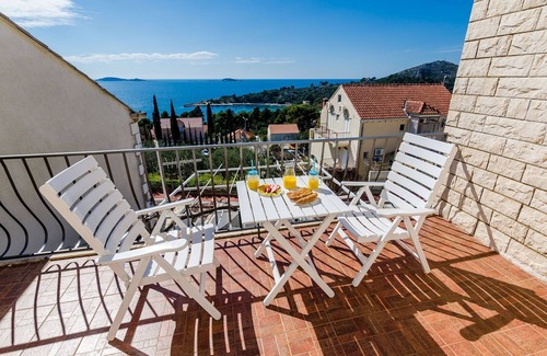 Brasina Apartamento | Apartments Knego - One Bedroom Apartment with Balcony and Sea View
