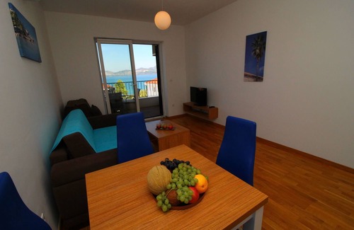 Drace Apartamento | Apartments Kula - Apartamento Comfort de 1 dormitorio con balcón y vistas al mar-B4