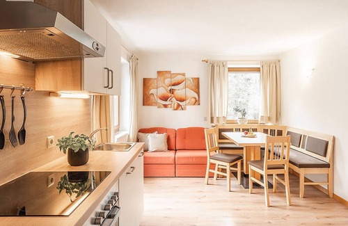 San Giovanni Apartamento | Apartamentos Silva Klausberg con vistas a la montaña, Wi-Fi, jardín, terraza y balcón