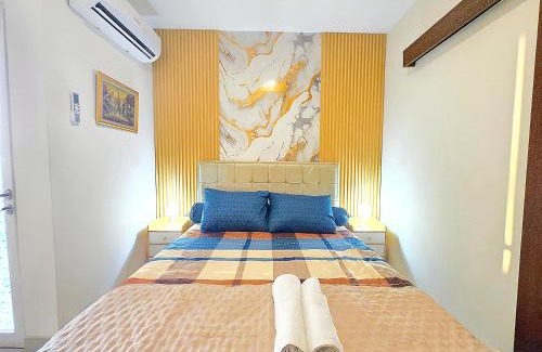 Pekayon Jaya Apartamento | Apatermend grand kamala lagoon 1BR Cozy & Elegant by LuckyStay